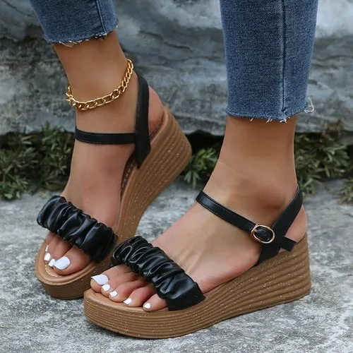 Women Sandals Buckle Fashion Shoes