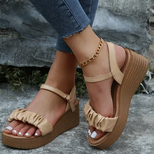 Women Sandals Buckle Fashion Shoes