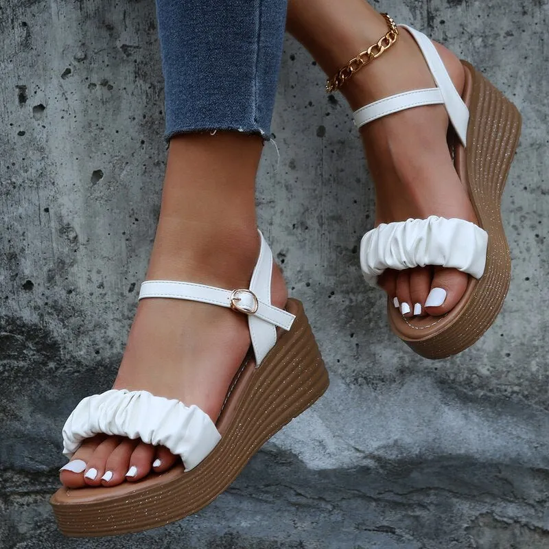 Women Sandals Buckle Fashion Shoes