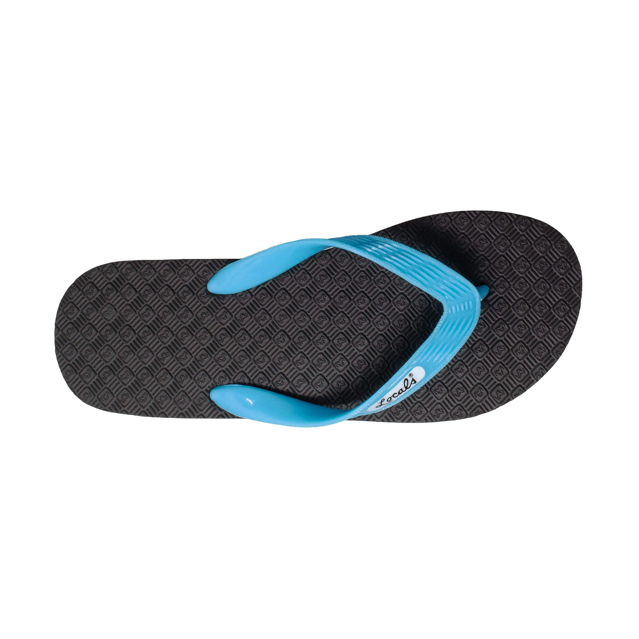 Women's Solid Aqua Strap Slippah